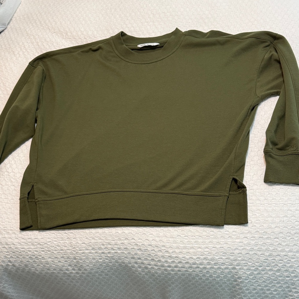 DSG Olive Green Crew Neck Sweater